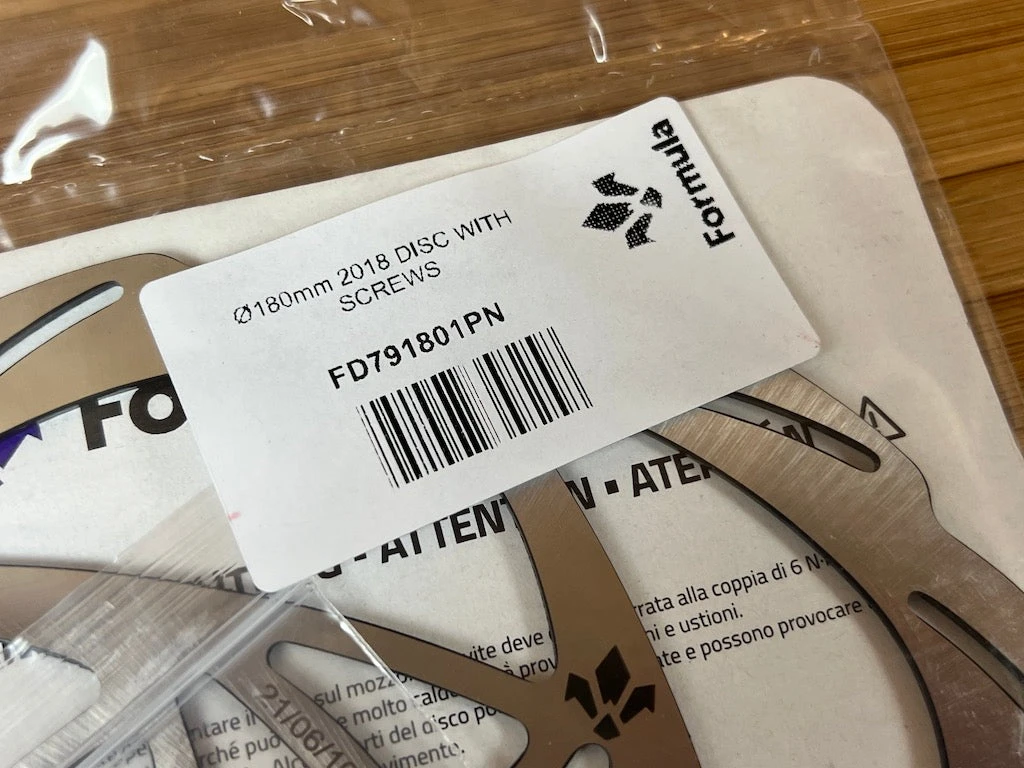 Formula Monolitic Disc / Bremsscheibe 180mm 6 Formula Monolitic Disc / Bremsscheibe 180mm – Bild 4