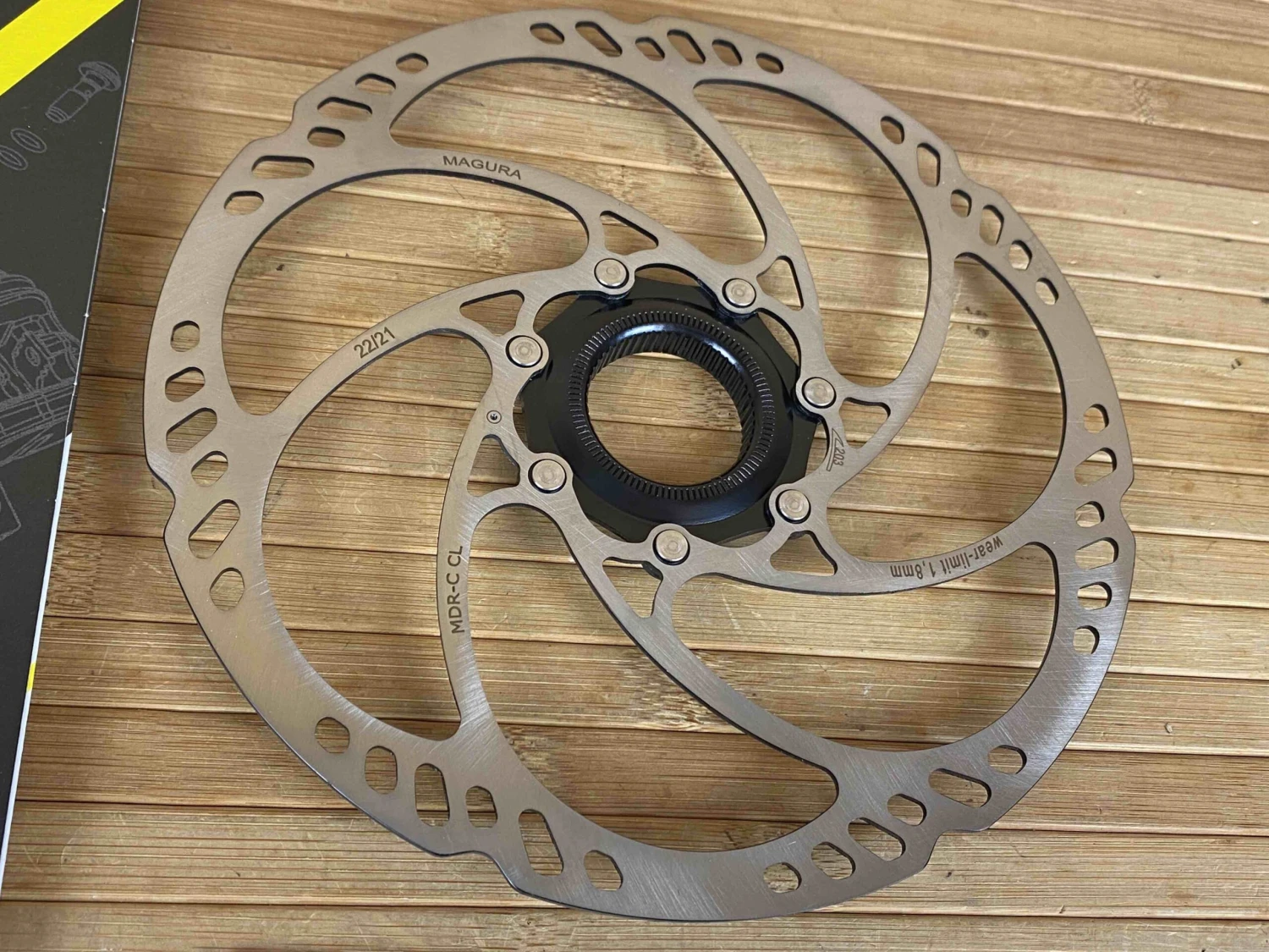 Magura MDR-C CL 203mm Centerlock Disc / Bremsscheibe Schnellspannachse 4 Magura MDR-C CL 203mm Centerlock Disc / Bremsscheibe Schnellspannachse – Bild 2