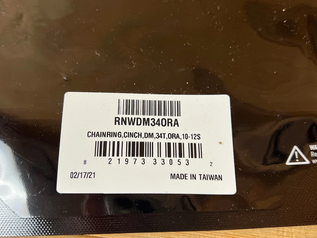 Race Face Kettenblatt Cinch 34T 10-12S Orange 7 Race Face Kettenblatt Cinch 34T 10-12S Orange – Bild 5