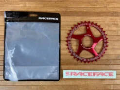 Race Face Kettenblatt Cinch 34T 10-12S Red