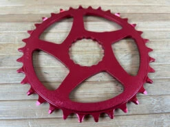 Race Face Kettenblatt Cinch 34T 10-12S Red -Reverse Verkäufe IMG 2230