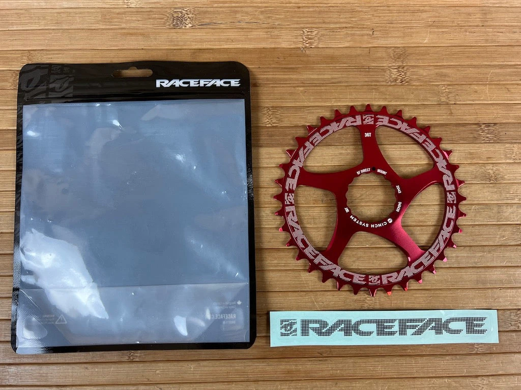 Race Face Kettenblatt Cinch 36T 10-12S Red 3 Race Face Kettenblatt Cinch 36T 10-12S Red