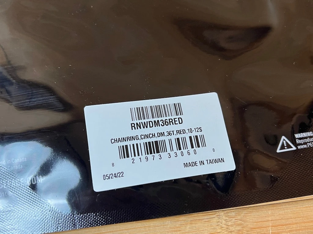 Race Face Kettenblatt Cinch 36T 10-12S Red 7 Race Face Kettenblatt Cinch 36T 10-12S Red – Bild 5