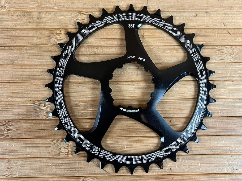 Race Face Kettenblatt DM 3 Bolt 36T 10-12S Black 4 Race Face Kettenblatt DM 3 Bolt 36T 10-12S Black – Bild 2