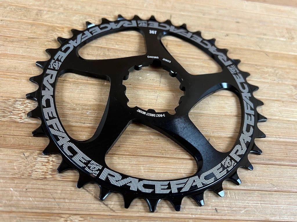 Race Face Kettenblatt DM 3 Bolt 36T 10-12S Black 5 Race Face Kettenblatt DM 3 Bolt 36T 10-12S Black – Bild 3