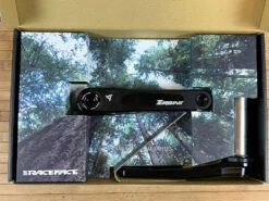 Race Face Turbine Kurbel / Kurbelset 165mm / 136mm Black -Reverse Verkäufe IMG 2348