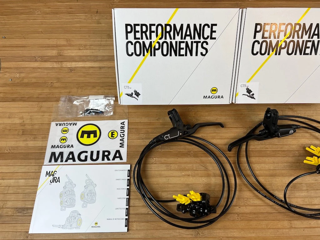 Magura CT5 Bremsenset / Scheibenbremsen VR/HR Set 4 Magura CT5 Bremsenset / Scheibenbremsen VR/HR Set – Bild 2