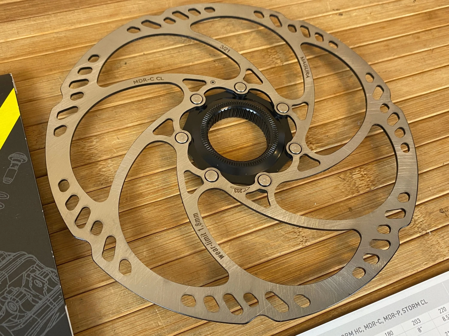 Magura MDR-C CL 203mm Centerlock Disc / Bremsscheibe Steckachse 6 Magura MDR-C CL 203mm Centerlock Disc / Bremsscheibe Steckachse – Bild 4