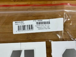 FOX 40 2021 Decal Kit Battleship Dekorbogen -Reverse Verkäufe IMG 2746