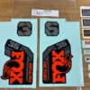 Fox Decal Kit 36 2021 F-S Orange Logo / Shiny Black