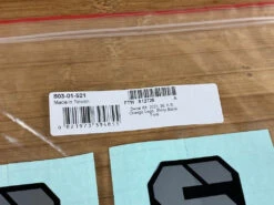 Fox Decal Kit 36 2021 F-S Orange Logo / Shiny Black -Reverse Verkäufe IMG 3311