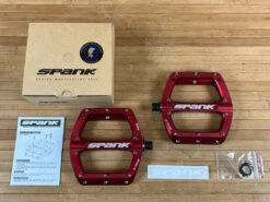 Spank Spoon 110 Pedale / Plattformpedale Rot