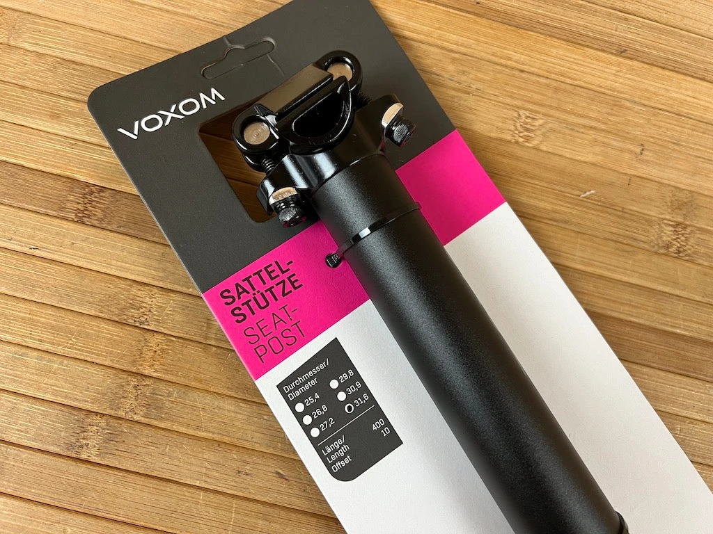 Voxom Sattelstütze 31.6mm Alu Schwarz 4 Voxom Sattelstütze 31.6mm Alu Schwarz – Bild 2
