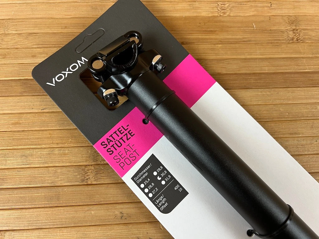 Voxom Sattelstütze 30.9mm Alu Schwarz 4 Voxom Sattelstütze 30.9mm Alu Schwarz – Bild 2