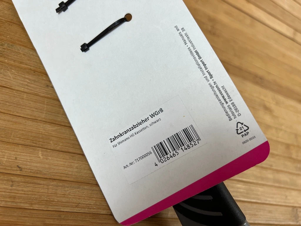 Voxom Zahnkranzabzieher WGr8 Kassetten Tool 5 Voxom Zahnkranzabzieher WGr8 Kassetten Tool – Bild 3