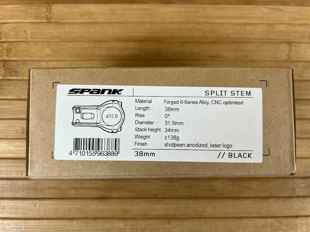 Spank Split Stem / Vorbau Black 31,8mm / 38mm 11 Spank Split Stem / Vorbau Black 31,8mm / 38mm – Bild 9