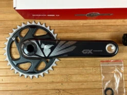 SRAM GX Eagle CARBON Boost Dub Kurbel 170mm Kurbelset -Reverse Verkäufe IMG 3976