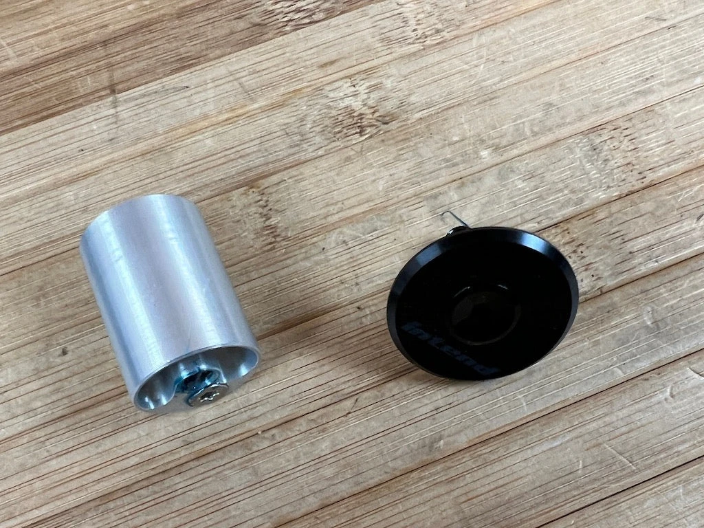 Intend Blackline Smarty Headcap Set Mit Kralle Schwarz 22,2-23,5mm 6 Intend Blackline Smarty Headcap Set Mit Kralle Schwarz 22,2-23,5mm – Bild 4