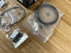 Race Face Turbine 1x Seatpost Lever / Hebel Schwarz -Reverse Verkäufe IMG 4477