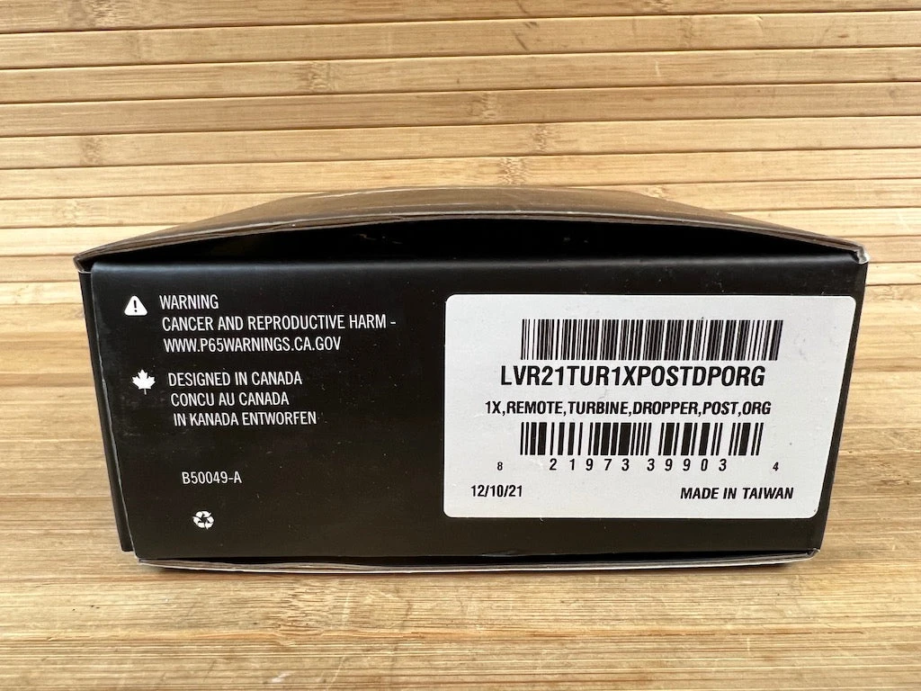 Race Face Turbine 1x Seatpost Lever / Hebel Orange 11 Race Face Turbine 1x Seatpost Lever / Hebel Orange – Bild 9