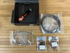 Race Face Turbine 1x Seatpost Lever / Hebel Orange