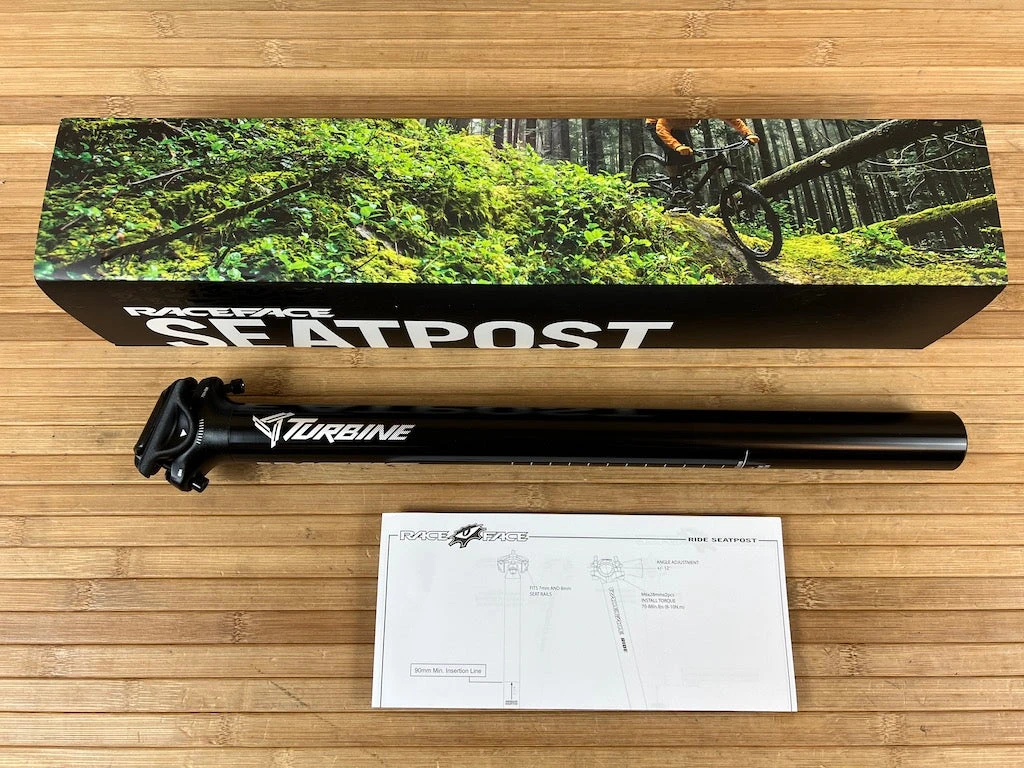 Race Face Turbine Sattelstütze 31,6mm / 400mm Black 3 Race Face Turbine Sattelstütze 31,6mm / 400mm Black