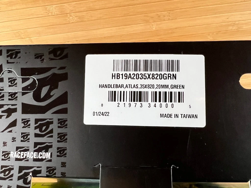 Race Face Atlas Lenker Green 820mm 35mm 11 Race Face Atlas Lenker Green 820mm 35mm – Bild 9