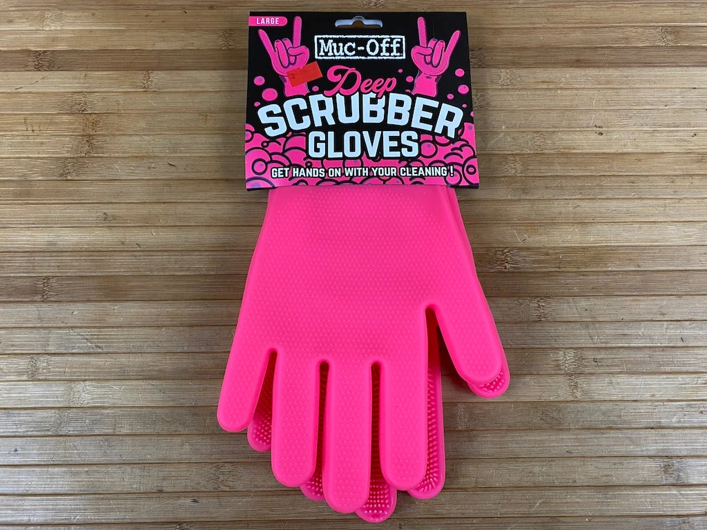 Muc-Off Muc Off Deep Scrubber Gloves Gr. L Waschhandschuhe 3 Muc-Off Muc Off Deep Scrubber Gloves Gr. L Waschhandschuhe