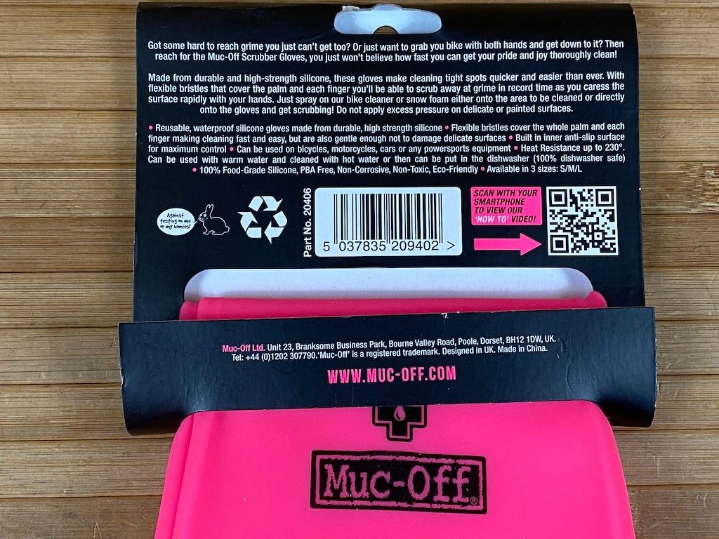 Muc-Off Muc Off Deep Scrubber Gloves Gr. L Waschhandschuhe 7 Muc-Off Muc Off Deep Scrubber Gloves Gr. L Waschhandschuhe – Bild 5