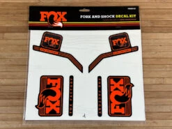 Fox Decal Kit Orange Heritage Fork And Shock