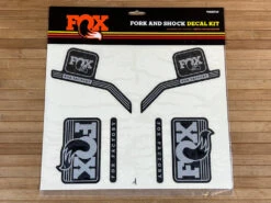 Fox Decal Kit Silber Heritage Fork And Shock