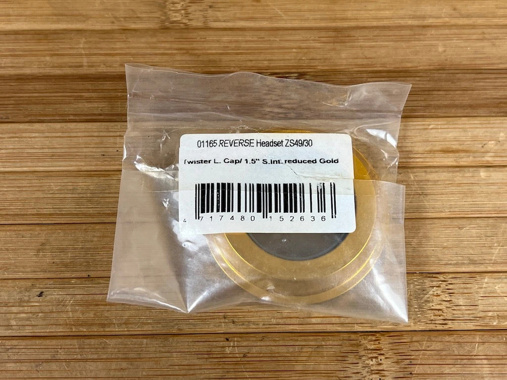 Reverse Twister Lower Cup 1.5" (ZS49|30) Gold Steuersatz 3 Reverse Twister Lower Cup 1.5" (ZS49|30) Gold Steuersatz