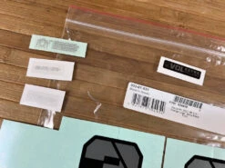 Fox Decal Kit 38 2021 F-S Orange Logo / Shiny Black -Reverse Verkäufe IMG 5592