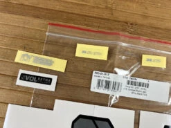 Fox Decal Kit 34 SC 2021 F-S Orange/Black Logo / Shiny Black -Reverse Verkäufe IMG 5596