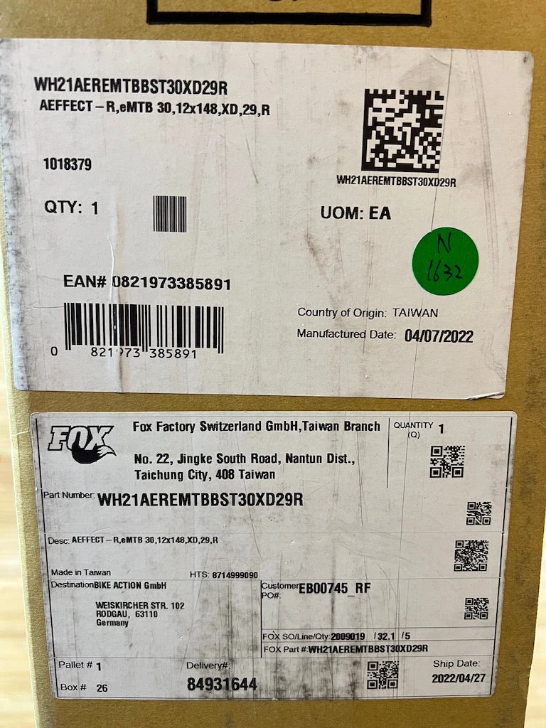 Race Face Aeffect R 30 Hinterrad HR 29" Boost Schwarz XD EMTB 11 Race Face Aeffect R 30 Hinterrad HR 29" Boost Schwarz XD EMTB – Bild 9