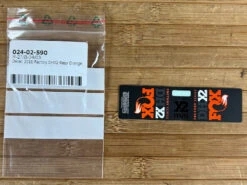 Fox Decal 2016 DHX2 Factory Resy Orange