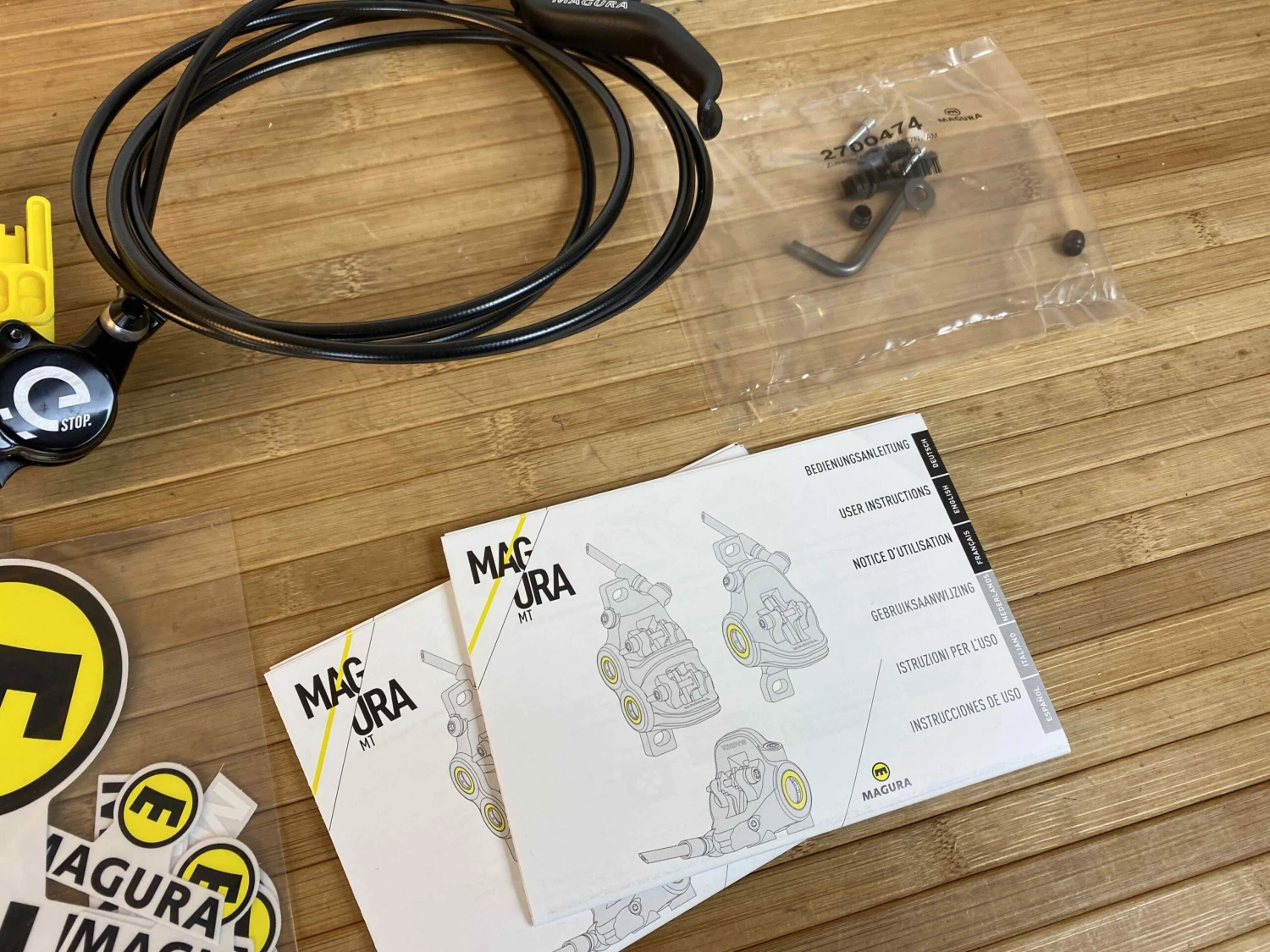 Magura MT4 EStop Bremsenset / Scheibenbremsen VR/HR 9 Magura MT4 EStop Bremsenset / Scheibenbremsen VR/HR – Bild 7