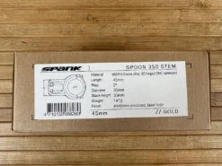 Spank Spoon 350 Stem / Vorbau Gold 45mm / 35mm -Reverse Verkäufe IMG 5937 b6aaad4f 0aa8 4d85 a313 99dccd6c45c3