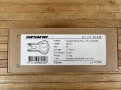 Spank Split Stem / Vorbau Pink 31,8mm / 38mm 19 Spank Split Stem / Vorbau Pink 31,8mm / 38mm -Reverse Verkäufe IMG 5945