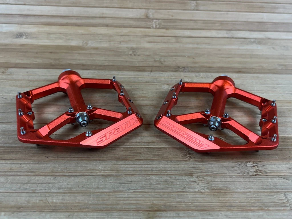 Spank Oozy Trail Reboot Pedale / Plattformpedale Orange 7 Spank Oozy Trail Reboot Pedale / Plattformpedale Orange – Bild 5