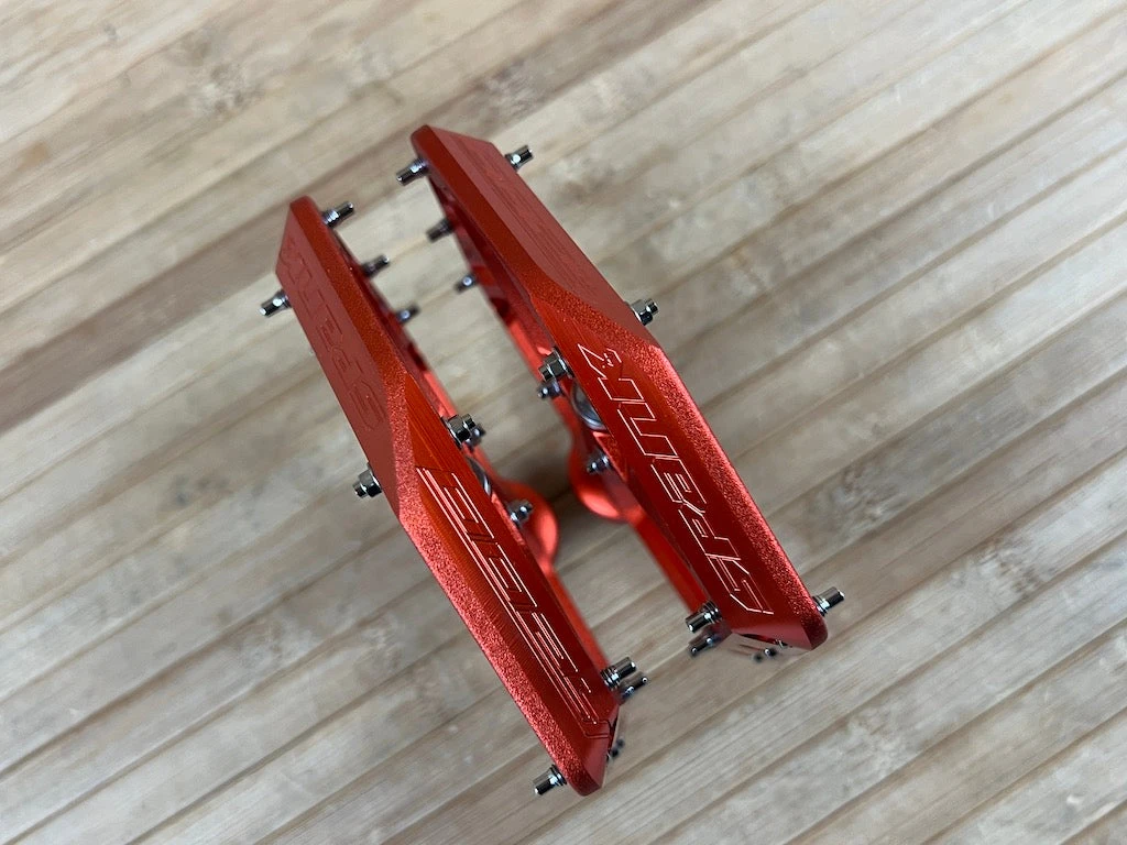 Spank Oozy Trail Reboot Pedale / Plattformpedale Orange 8 Spank Oozy Trail Reboot Pedale / Plattformpedale Orange – Bild 6