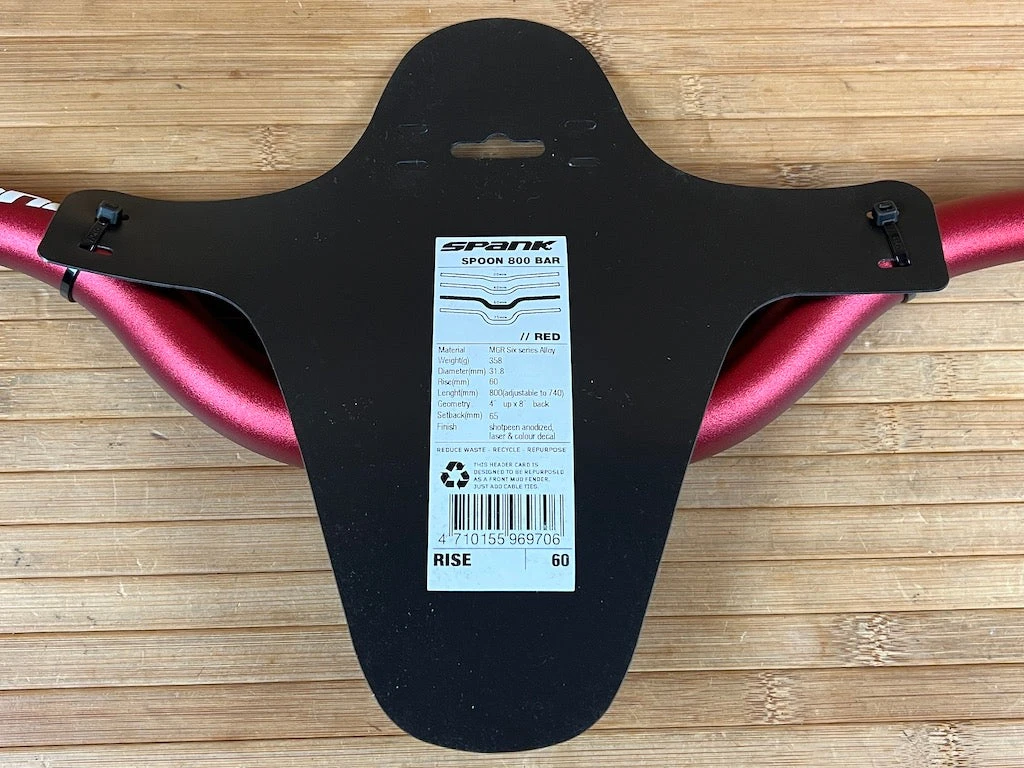 Spank Spoon 800 Lenker Red 60mm Rise 9 Spank Spoon 800 Lenker Red 60mm Rise – Bild 7