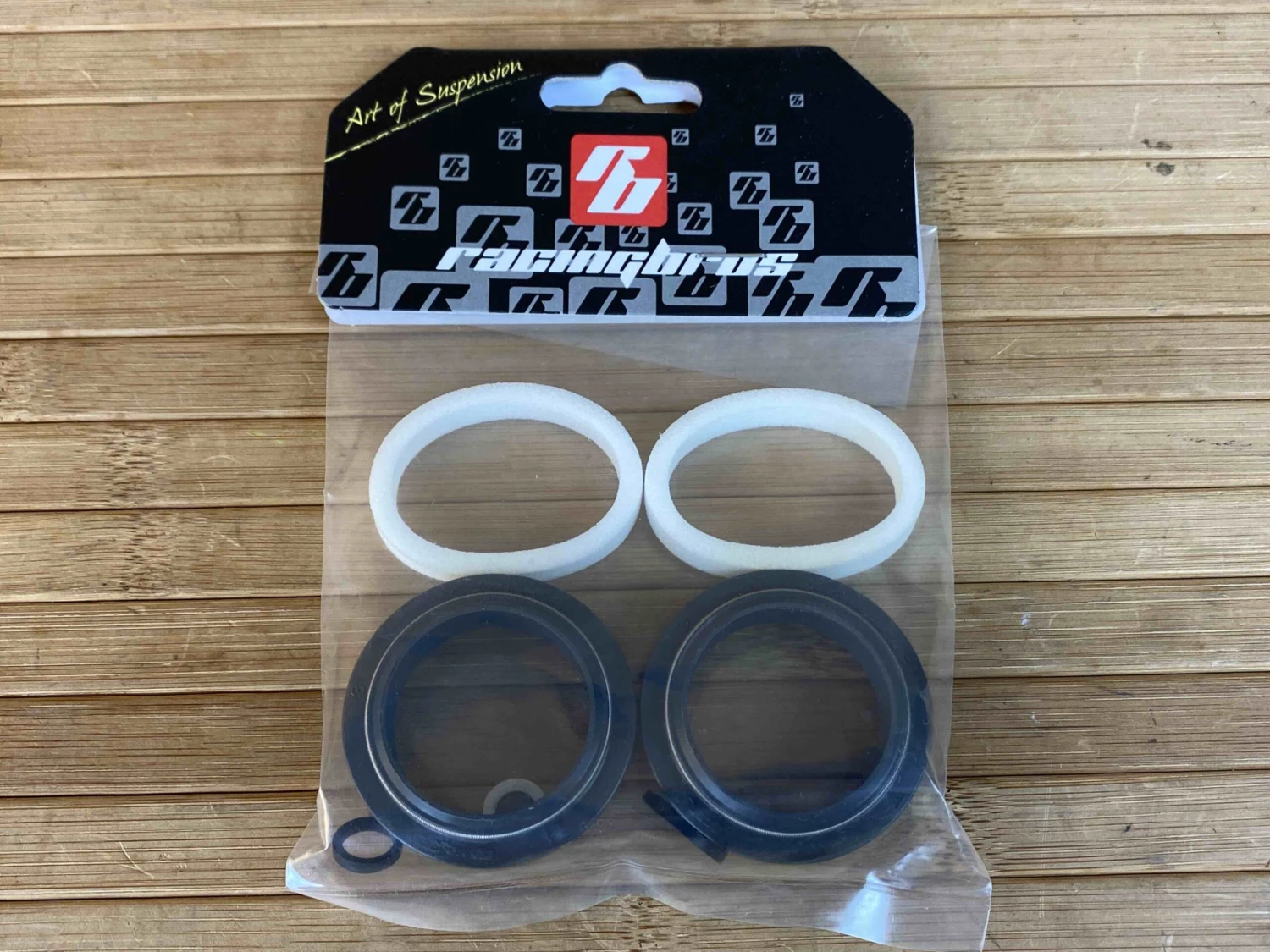 Racingbros Low Friction Abstreiferset / Dichtungen 34mm 3 Racingbros Low Friction Abstreiferset / Dichtungen 34mm