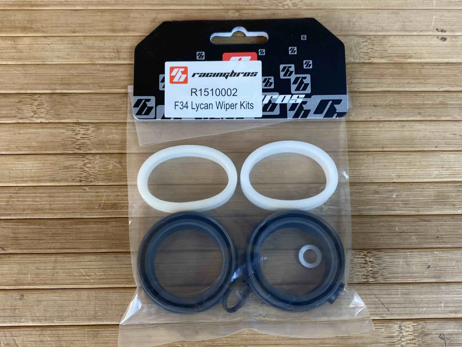 Racingbros Low Friction Abstreiferset / Dichtungen 34mm 4 Racingbros Low Friction Abstreiferset / Dichtungen 34mm – Bild 2