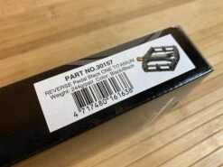 Reverse Components Black One Titanium Plattformpedale / Pedale Schwarz -Reverse Verkäufe IMG 6133