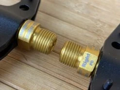 Reverse Components Black One Titanium Plattformpedale / Pedale Schwarz -Reverse Verkäufe IMG 6136