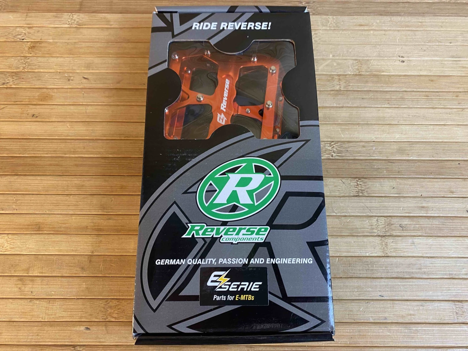 Reverse Components E-Escape Plattformpedale / Pedale Orange 8 Reverse Components E-Escape Plattformpedale / Pedale Orange – Bild 6