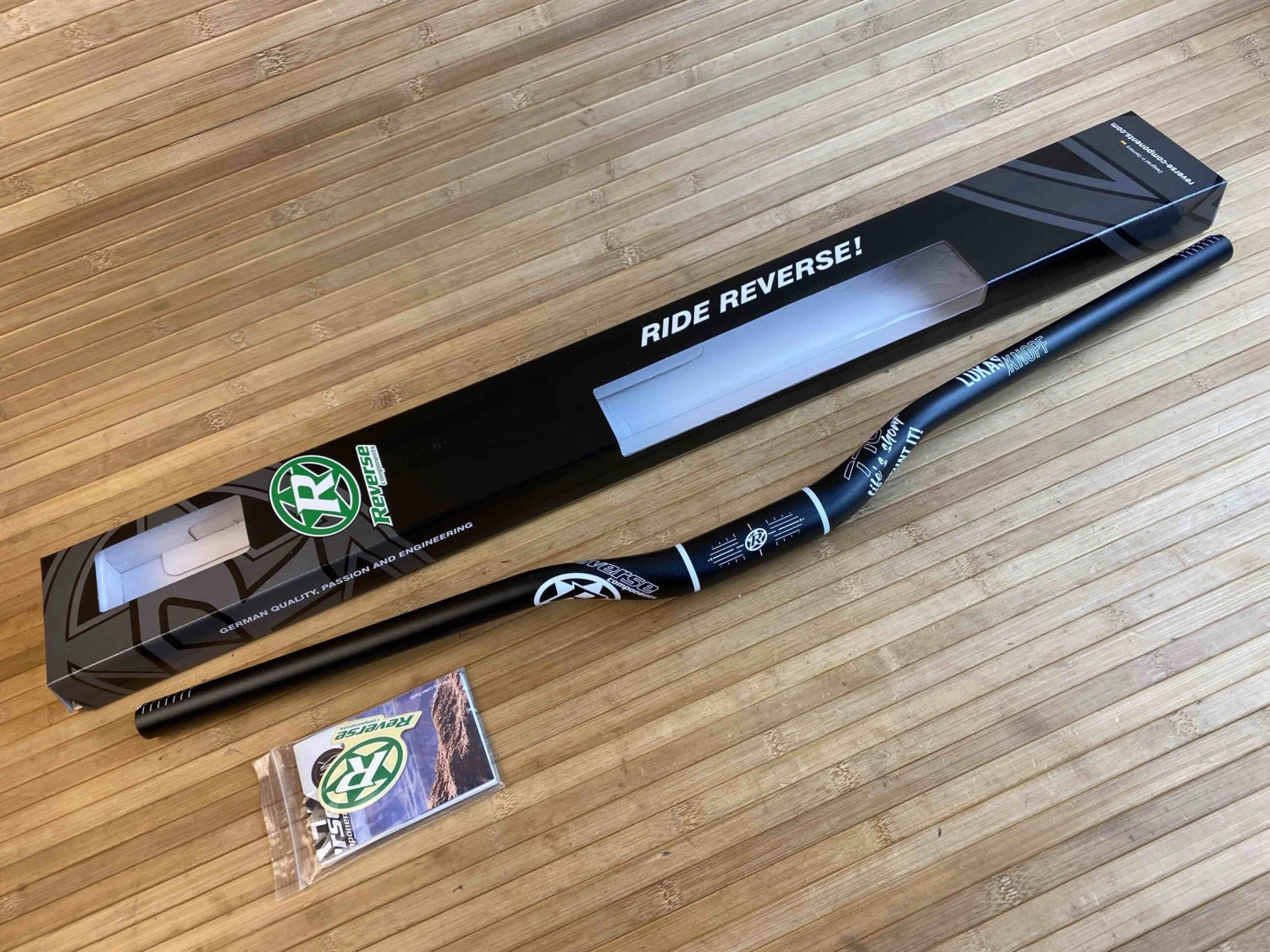 Reverse Lukas Knopf Lead 770mm Ø31,8mm/25mm Rise 3 Reverse Lukas Knopf Lead 770mm Ø31,8mm/25mm Rise