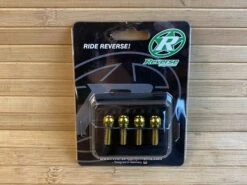 Reverse Bremsadapter-Schraubenset - 4 Stk. M6x18mm Gold