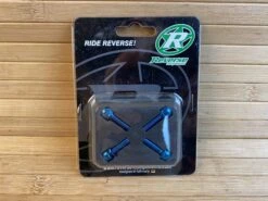 Reverse Bremsadapter-Schraubenset - 4 Stk. M6x18mm Blau